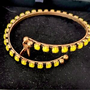 ALEX AND ANI EXTRA RARE YELLOW/ GOLD FROM VINTAGE 66 PIRATE RADIO COLLECTION